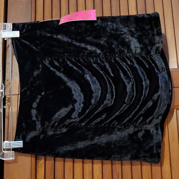 NWT Candie's velour mini skirt - Picture 1 of 5